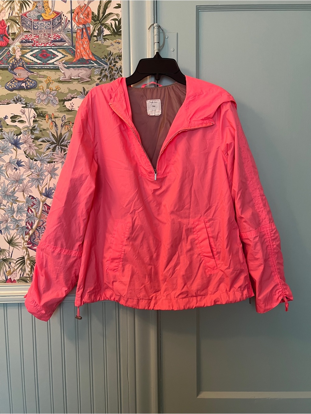 Gap Women's Pink Pullover Anorak Jacket